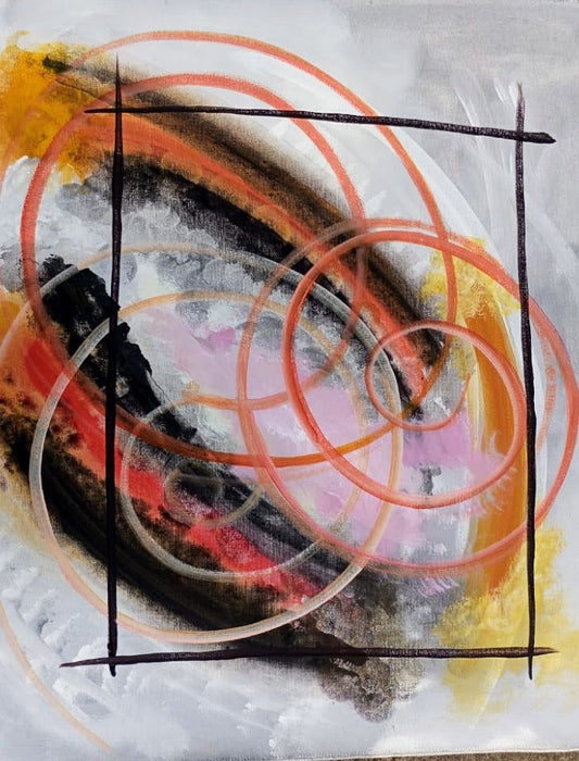 ABSTRACTO UNO      LIENZO EN ACRILICO