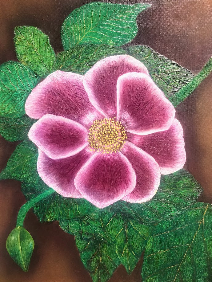 MARGARITA PRIMAVERAL    LIENZO AL OLEO