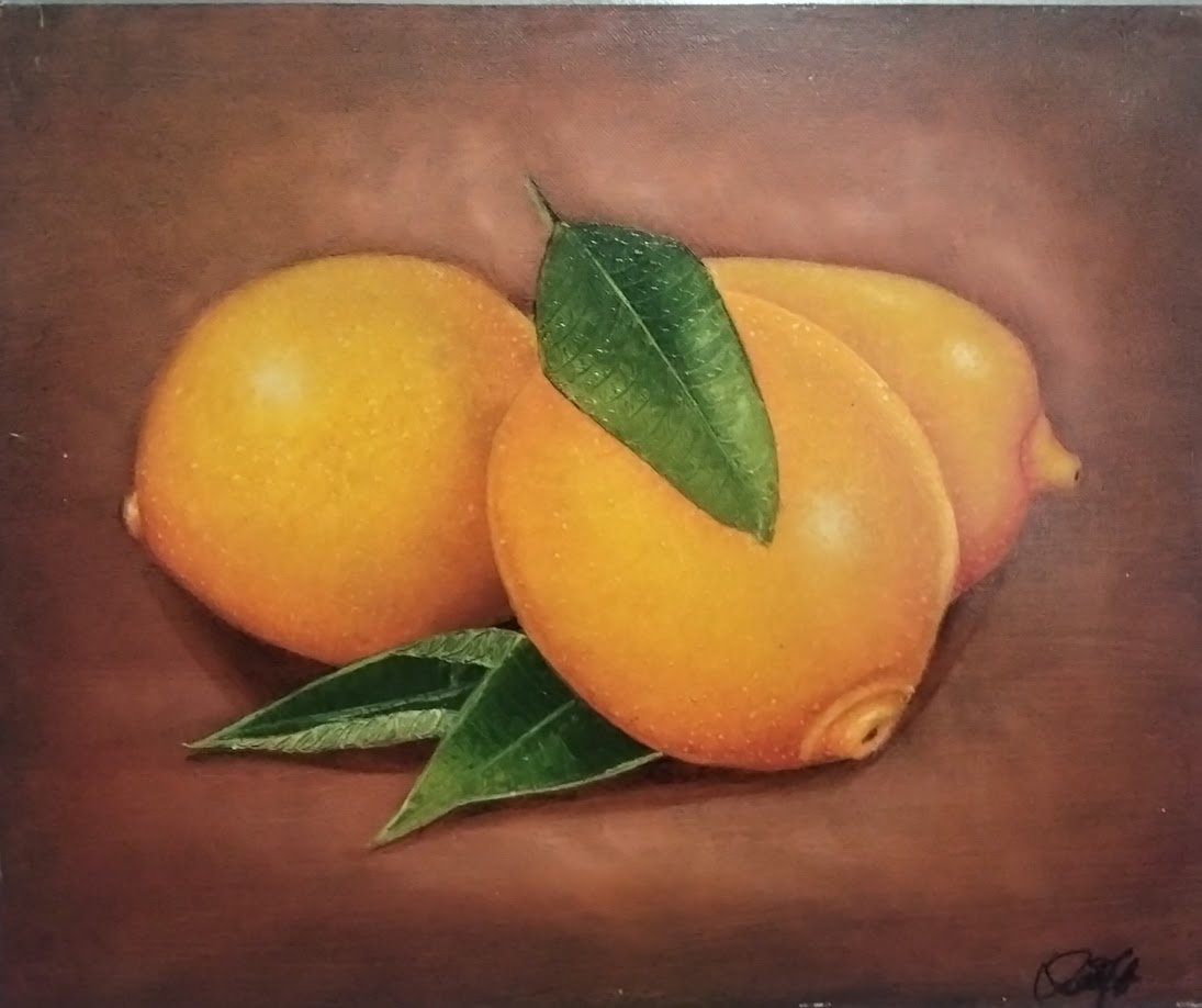 LIMONES   LIENZO AL OLEO