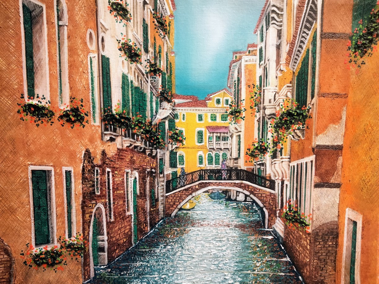 VENEZIA EN SU ESPLENDOR      LIENZO EN OLEO