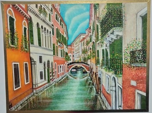 Venecia lienzo al oleo