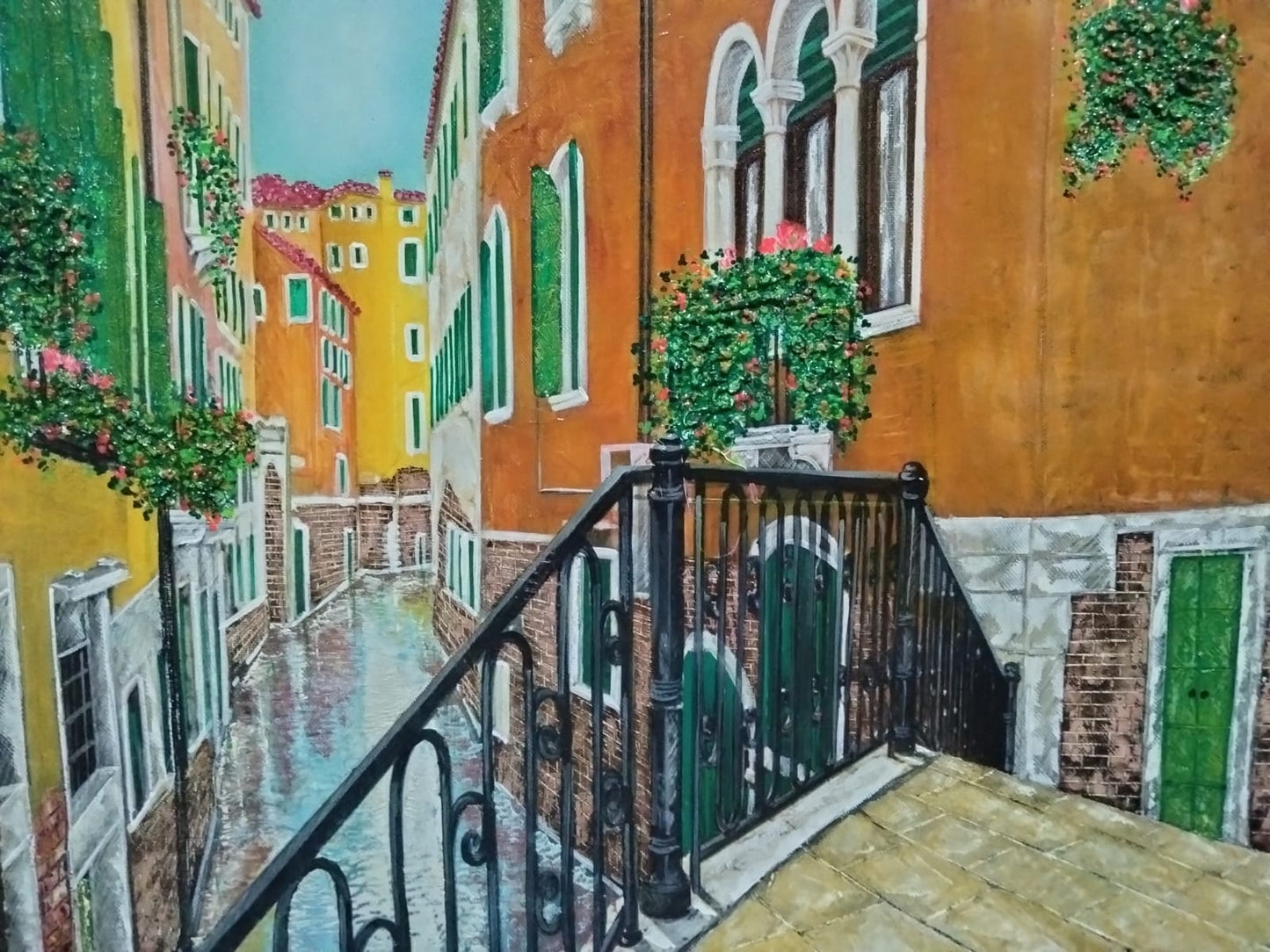 Venecia lienzo al oleo